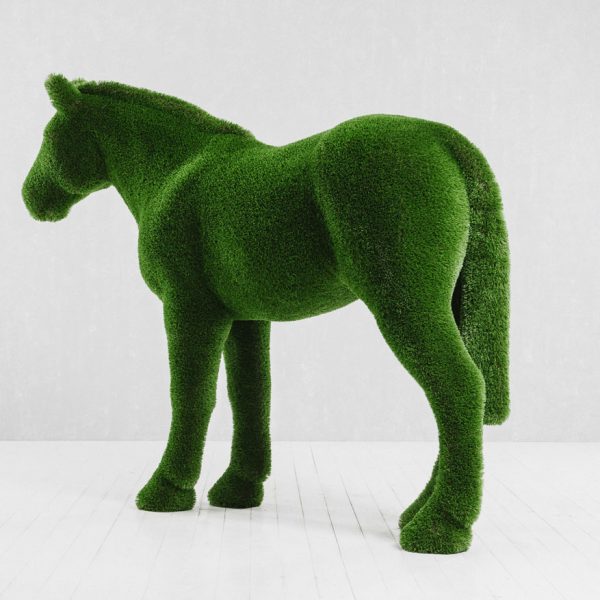 horse topiary